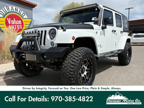 Used 2016 Jeep Wrangler Unlimited Sahara w/ Connectivity Group image 1