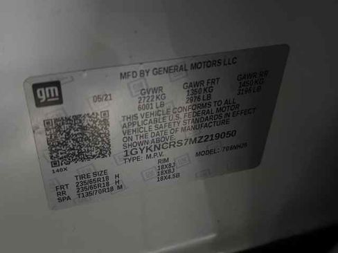 Used 2021 Cadillac XT5 Premium Luxury w/ LPO, Floor Liner Package image 37