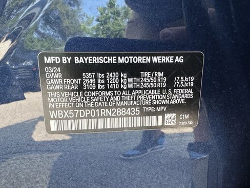 Used 2024 BMW X3 xDrive30i w/ Premium Package w/ZPA AWD/4WD image 15