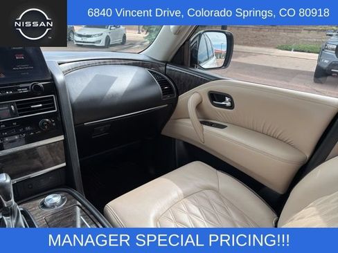 Certified 2023 Nissan Armada Platinum w/ Captain's Chairs Package AWD/4WD image 30