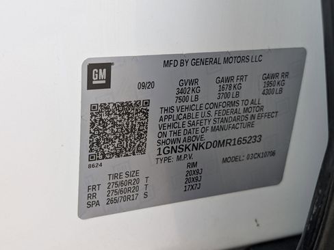 Used 2021 Chevrolet Tahoe LT w/ Luxury Package AWD/4WD image 30