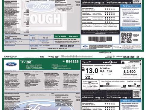 Used 2022 Ford F150 Lariat w/ Equipment Group 502A High AWD/4WD image 16