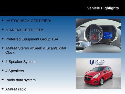 Used 2014 Chevrolet Spark LS FWD image 4