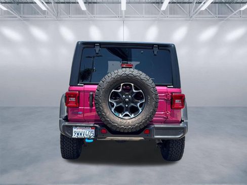 Certified 2022 Jeep Wrangler Unlimited Rubicon 4xe w/ Safety Group AWD/4WD image 5