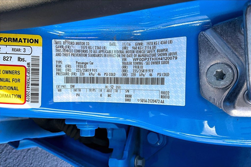 Used 2017 Ford Focus RS AWD/4WD image 5