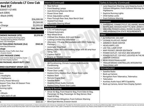 New 2026 Chevrolet Colorado LT w/ LT Convenience Package image 25