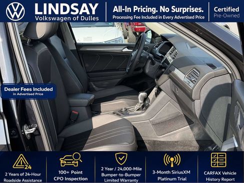 Certified 2024 Volkswagen Tiguan SE w/ Panoramic Sunroof Package AWD/4WD image 13