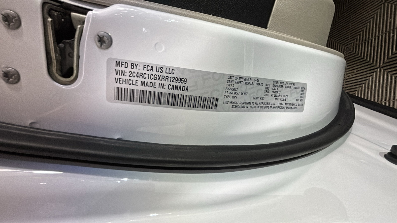 Used 2024 Chrysler Voyager LX FWD image 11