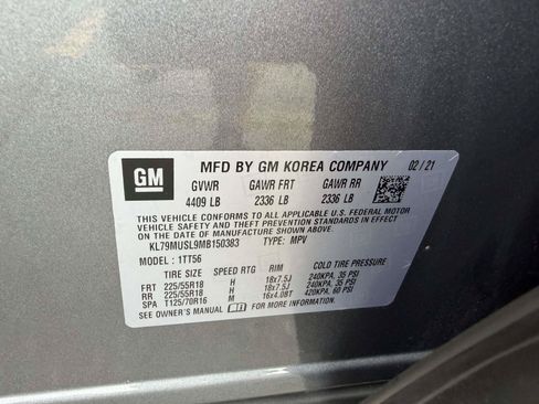 Used 2021 Chevrolet TrailBlazer RS w/ Sun and Liftgate Package AWD/4WD image 20