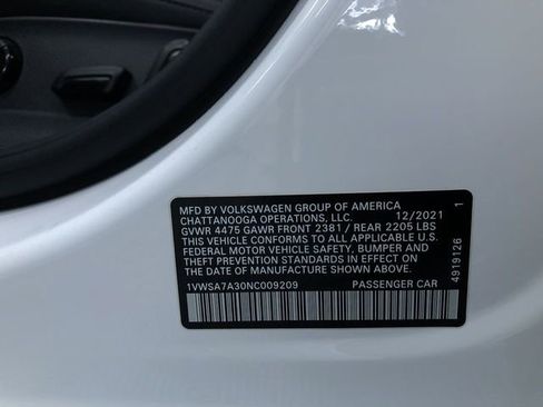 Used 2022 Volkswagen Passat 2.0T SE image 24