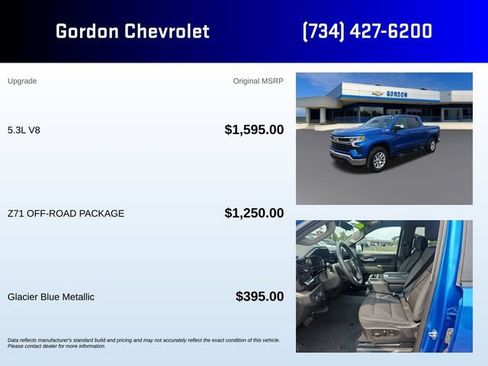 Used 2023 Chevrolet Silverado 1500 LT w/ Z71 Off-Road Package AWD/4WD image 5
