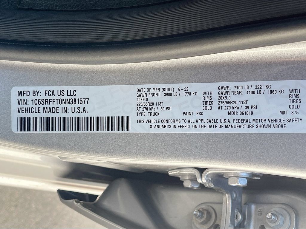 Used 2022 RAM 1500 Big Horn AWD/4WD image 30