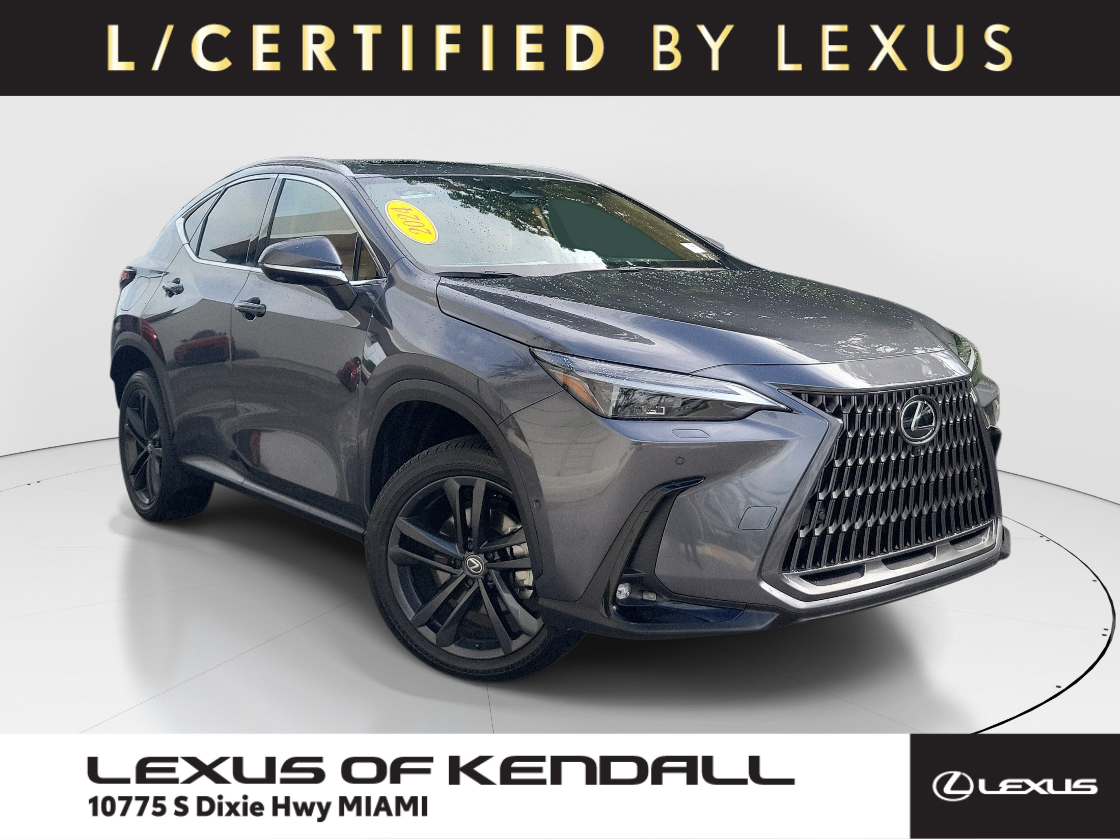 Certified 2024 Lexus NX 450h+ AWD w/ Vision Package image 1