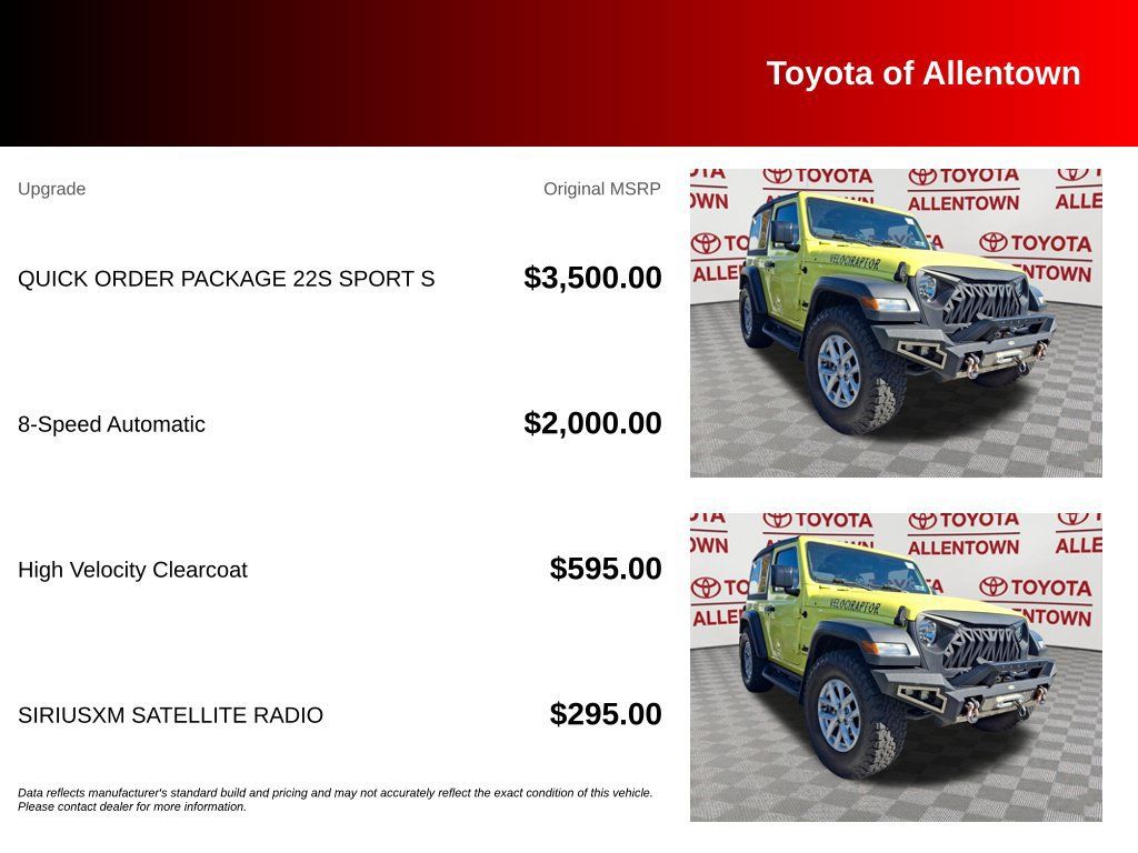 Used 2023 Jeep Wrangler Sport AWD/4WD image 5