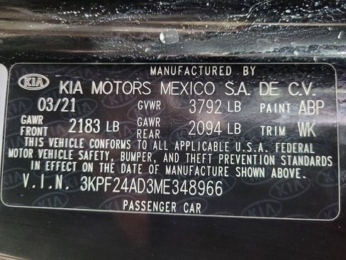 Used 2021 Kia Forte LXS FWD image 33
