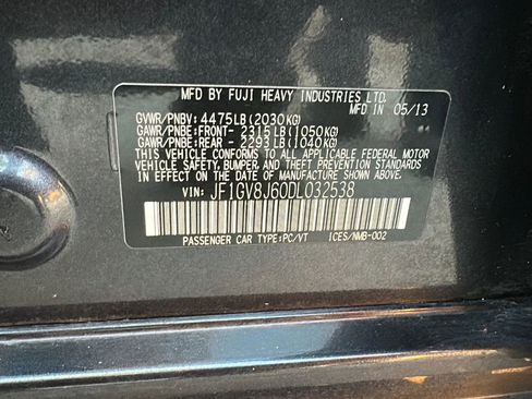 Used 2013 Subaru Impreza WRX STI image 33