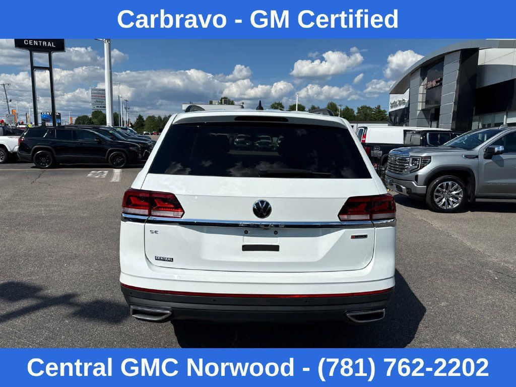 Used 2022 Volkswagen Atlas SE w/ Panoramic Sunroof Package AWD/4WD image 4