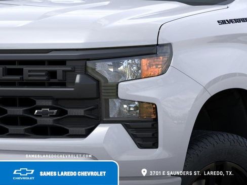New 2026 Chevrolet Silverado 1500 Custom w/ Turbomax Blackout Package RWD image 10