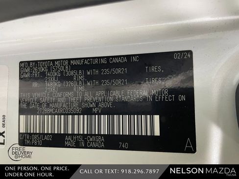 Used 2024 Lexus RX 350 w/ Convenience Package image 55