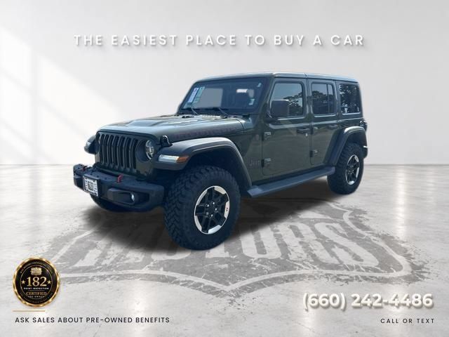 Used 2021 Jeep Wrangler Unlimited Rubicon w/ Dual Top Group AWD/4WD image 1