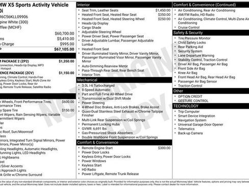 Used 2019 BMW X5 xDrive40i w/ Premium Package 2 image 1