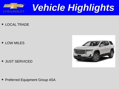 Used 2023 GMC Acadia SLT image 2