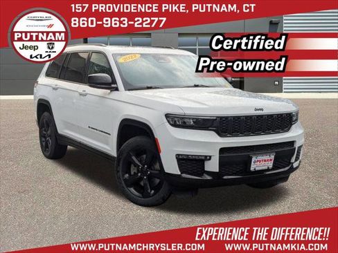 Certified 2022 Jeep Grand Cherokee L Limited w/ Black Appearance Package AWD/4WD image 1