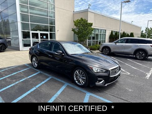 Certified 2022 INFINITI Q50 Luxe w/ Cargo Package AWD/4WD image 3