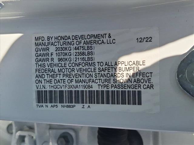 Used 2022 Honda Accord Sport image 23