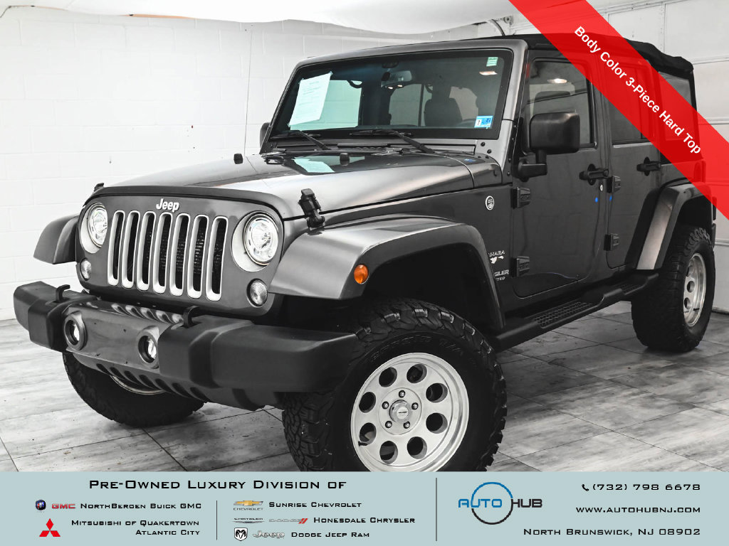Used 2017 Jeep Wrangler Unlimited Sahara AWD/4WD image 1