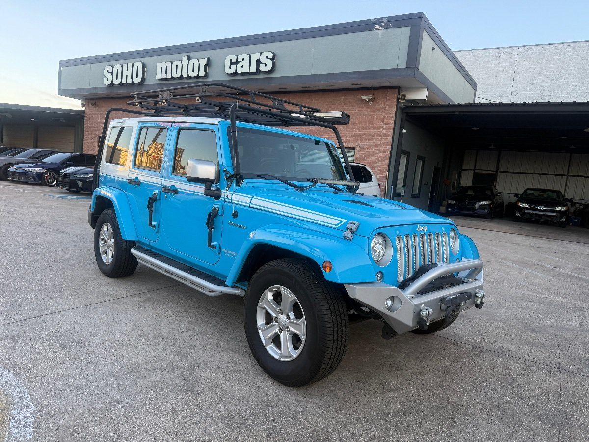Used 2017 Jeep Wrangler Unlimited Sahara w/ Quick Order Package 24E Chief AWD/4WD image 3