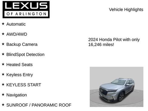 Used 2024 Honda Pilot Touring image 7