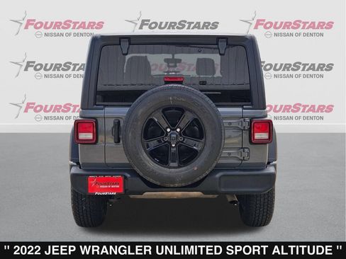 Used 2022 Jeep Wrangler Unlimited Sport AWD/4WD image 5