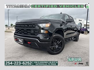 Used 2024 Chevrolet Silverado 1500 Custom w/ LPO, Dark Essentials Package AWD/4WD 360° Tour