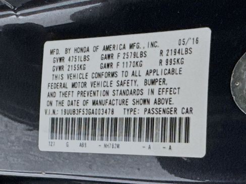 Used 2016 Acura TLX V6 SH-AWD w/ Technology Pkg image 32