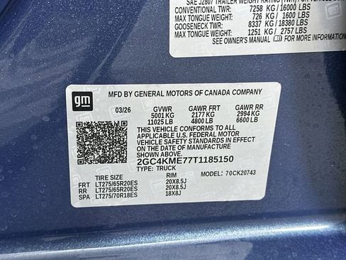 New 2026 Chevrolet Silverado 2500 Custom w/ Custom Value Package AWD/4WD image 34