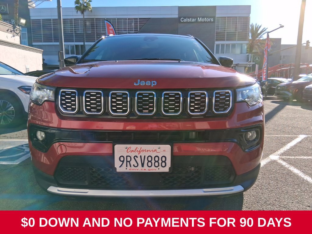 Used 2025 Jeep Compass Limited AWD/4WD image 1