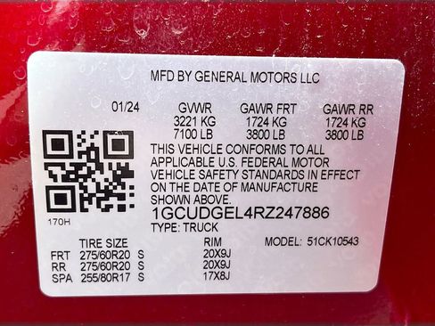 Used 2024 Chevrolet Silverado 1500 LTZ w/ LTZ Premium Texas Edition image 34