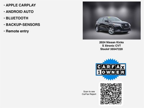 Used 2024 Nissan Kicks S image 7