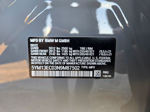 Used 2022 BMW X3 M w/ Competition Package image 35