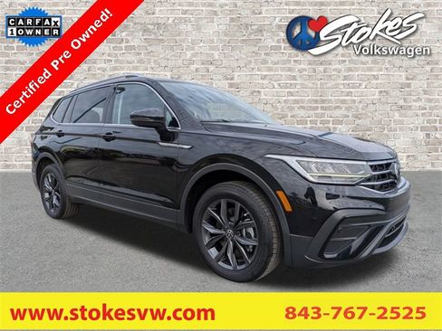 Certified 2023 Volkswagen Tiguan SE w/ Panoramic Sunroof Package image 1