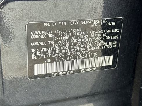 Used 2016 Subaru Forester 2.5i Limited image 27