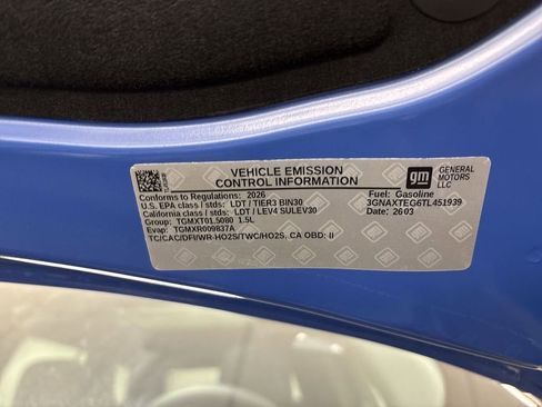 New 2026 Chevrolet Equinox RS AWD/4WD image 19