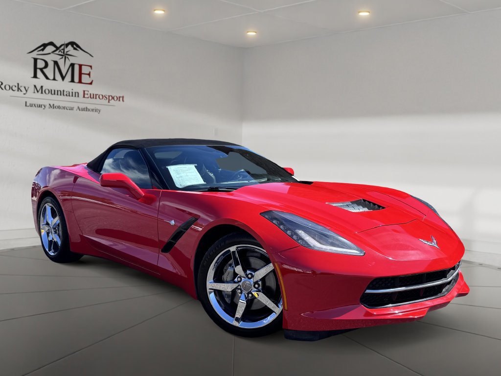 Used 2014 Chevrolet Corvette Stingray Convertible w/ 3LT Preferred Equipment Group RWD image 1