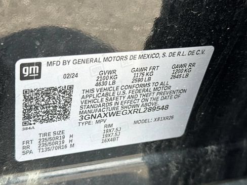 Used 2024 Chevrolet Equinox RS AWD/4WD image 30