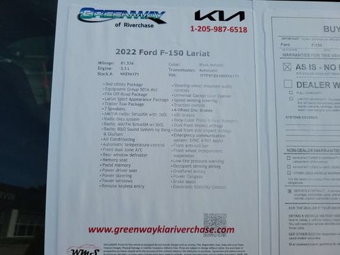 Used 2022 Ford F150 Lariat AWD/4WD image 40