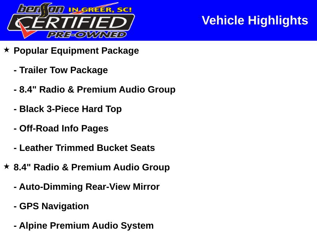 Used 2021 Jeep Gladiator Overland w/ Popular Equipment Package AWD/4WD image 3
