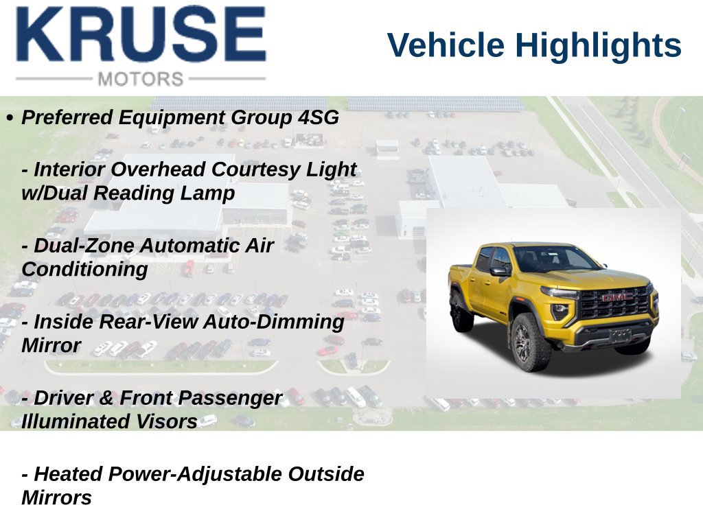 Used 2023 GMC Canyon AT4 w/ LPO, Off Road Lift Package AWD/4WD image 14