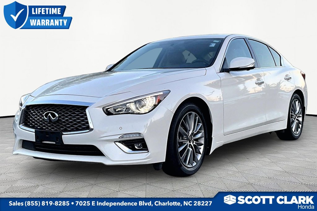 Used 2023 INFINITI Q50 Luxe w/ Cargo Package AWD/4WD image 3