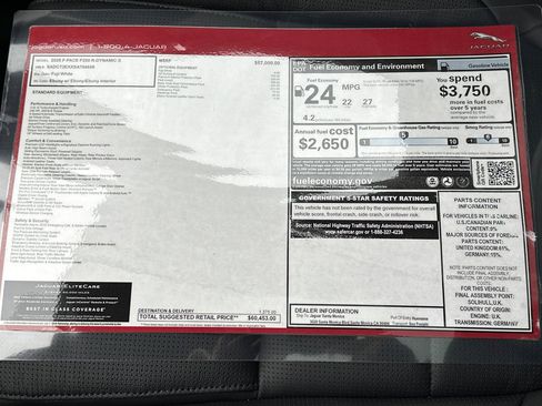 New 2025 Jaguar F-PACE R-Dynamic S image 29